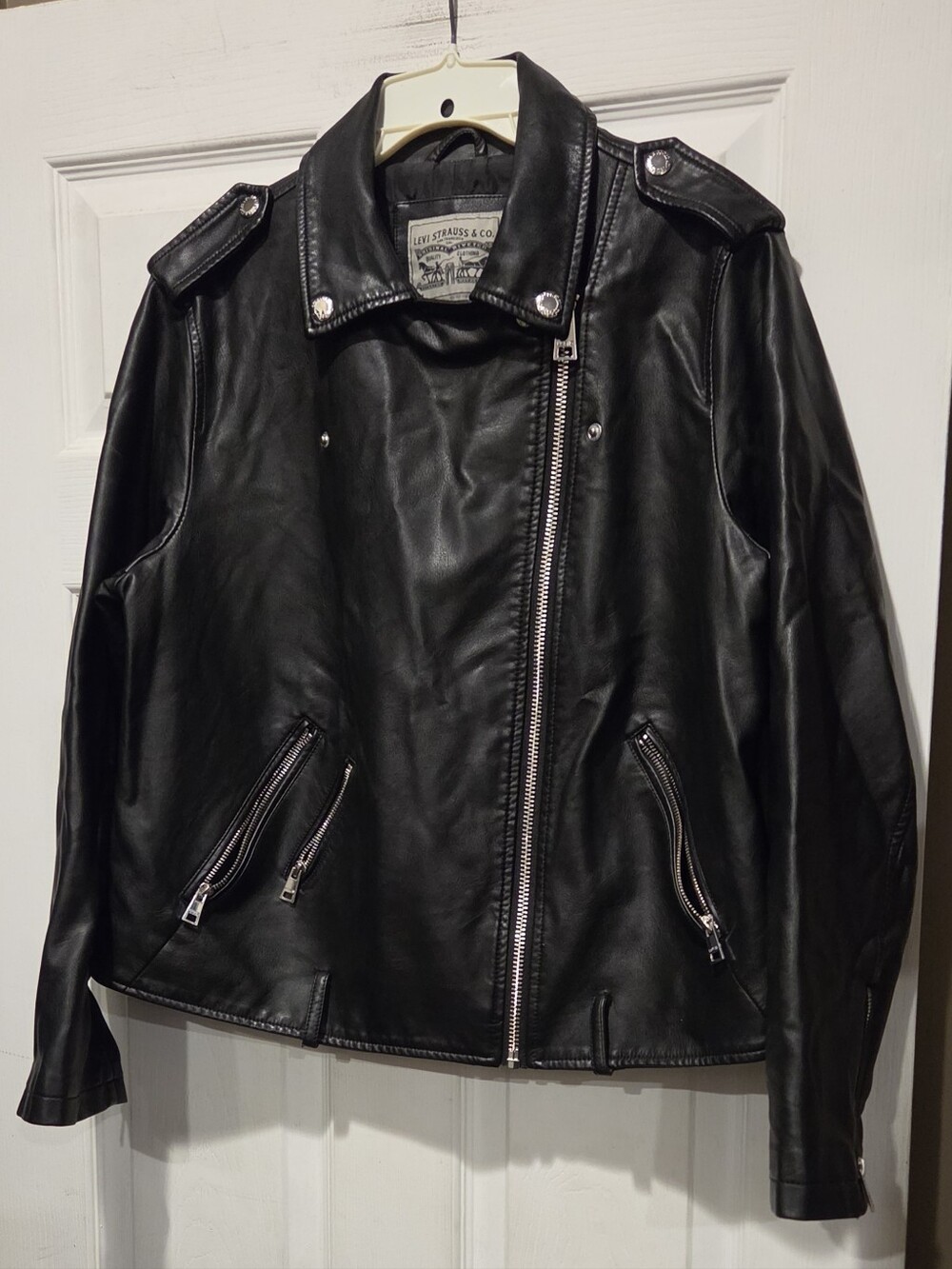 LEVI STRAUSS FAUX LEATHER JACKET
